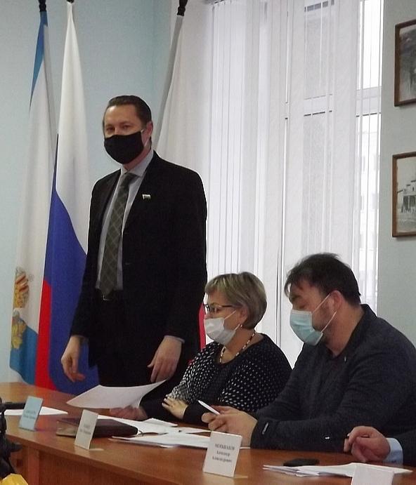 Депутат Анатолий Арсеев высказал озабоченность охраной правопорядка в своем избирательном округе
