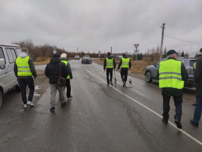 Приемка дороги на улице Конституции